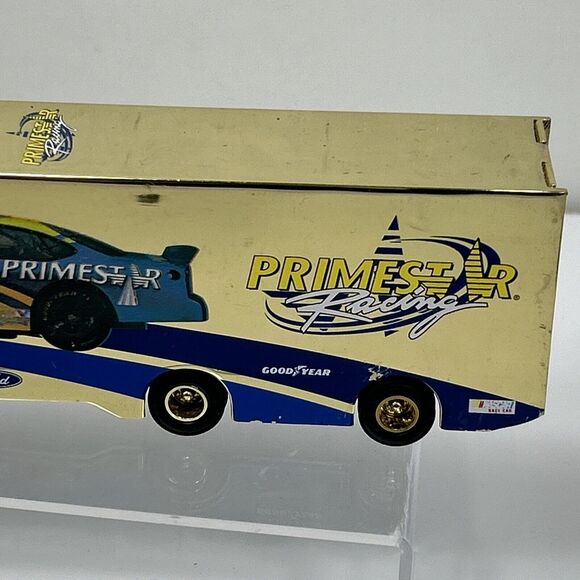 Racing Champions #16 Ted Musgrave Semi Truck Trailer Ford PrimeStar Nascar Gold - Picture 4 of 11